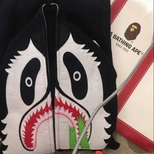 bape panda hoodie